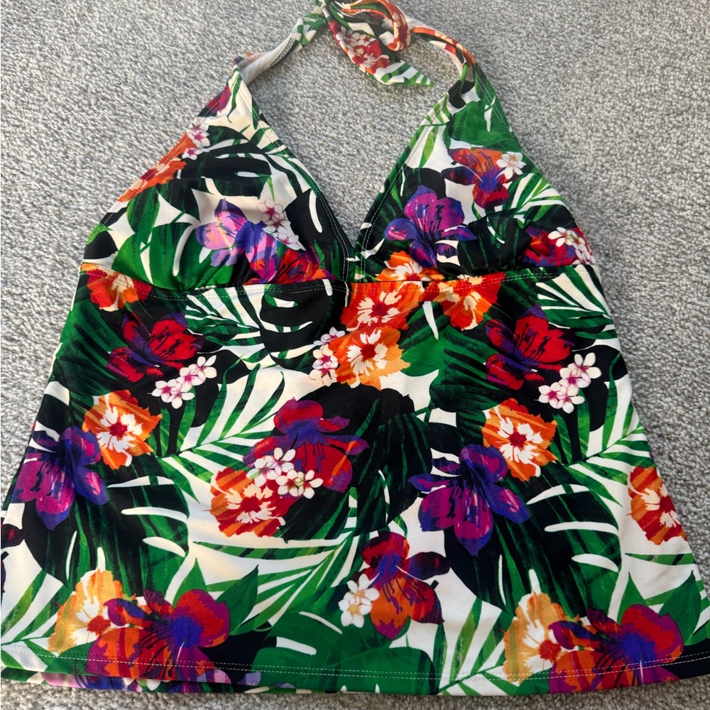 Catalina Floral Halter Top